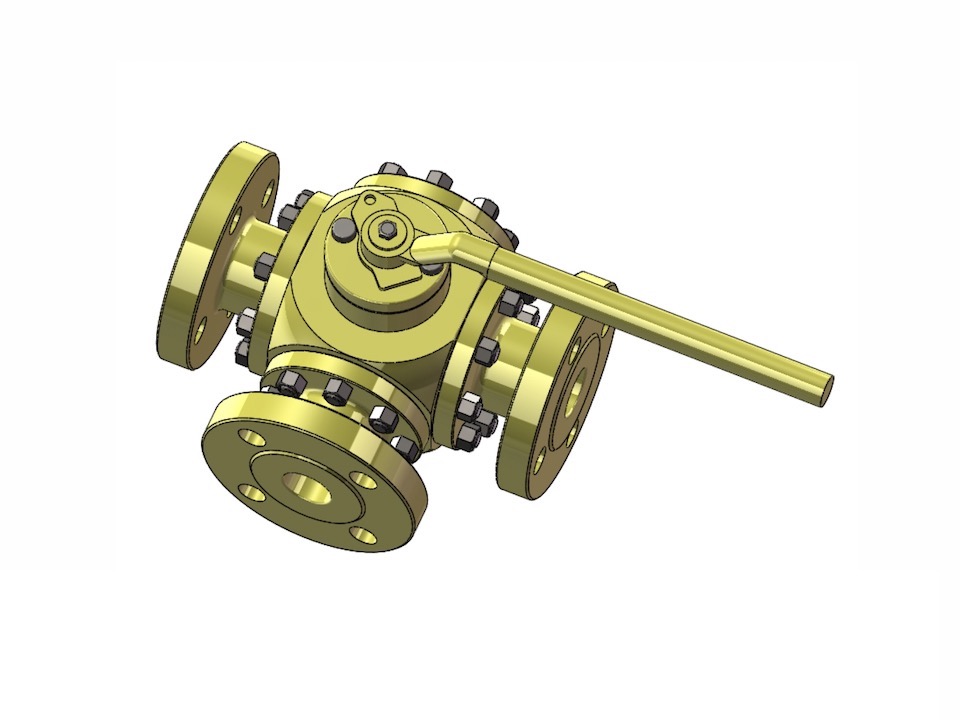 3&amp;4 WAY BALL VALVE