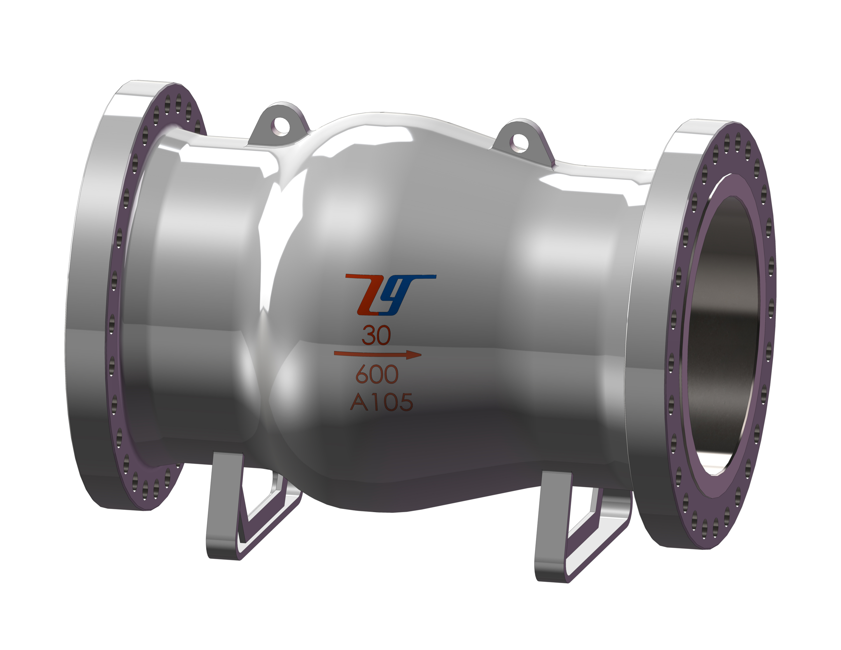 AXIAL FLOW CHECK VALVE